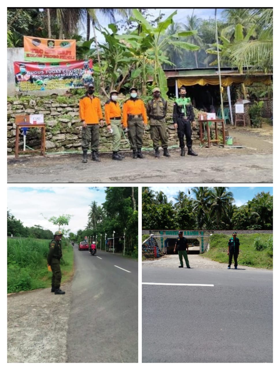 Pengabdian Linmas Dan Relawan Hargorejo